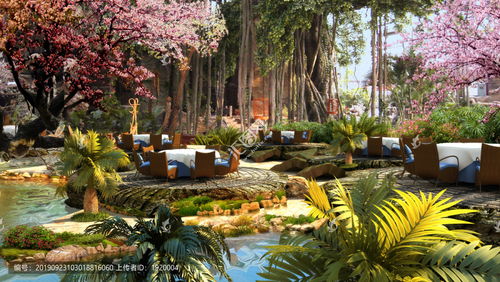 生態(tài)園效果圖設(shè)計模板下載 模型設(shè)計與景觀素材整合指南