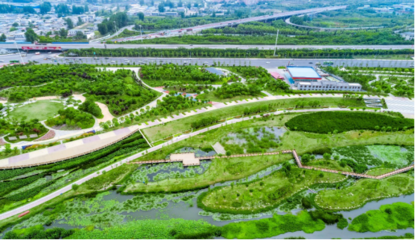 尋美家鄉(xiāng)河——水利工程學(xué)院暑期社會實踐走進(jìn)生態(tài)園